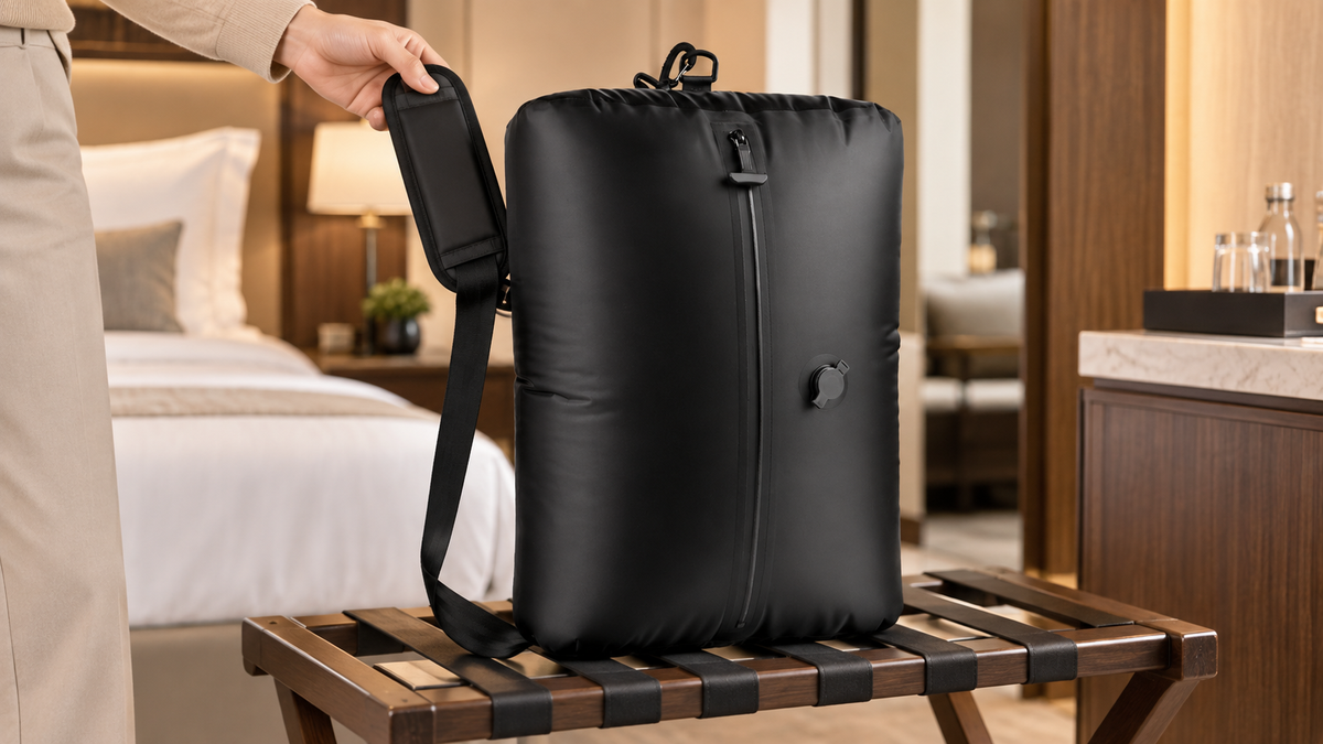 Foxnaro 34L Shoulder bag with its carrying strap